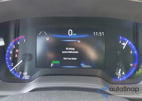 2021 Toyota Corolla Hybrid Le из США, поврежденный, VIN JTDEAMDE4MJ023717